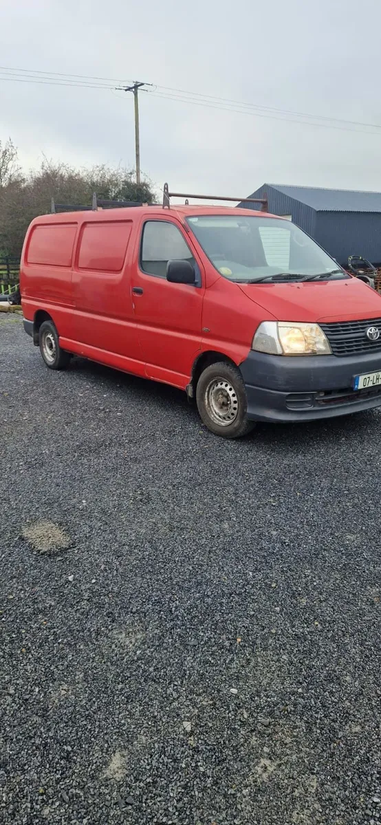 I buy all toyota hiace vans...cash today - Image 3