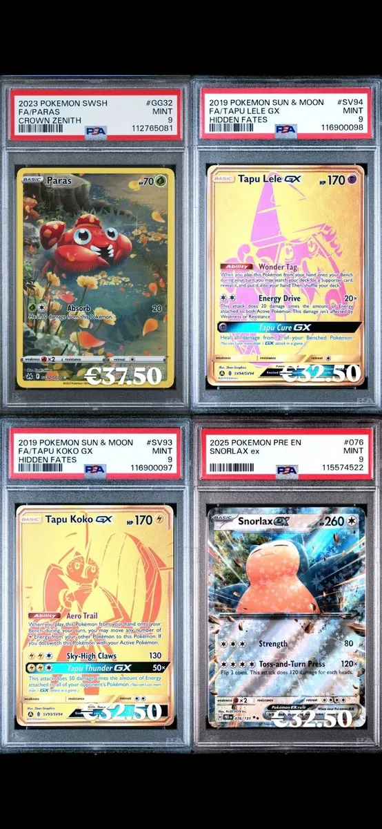 Pokemon Psa Graded Espeon_sean - Image 2