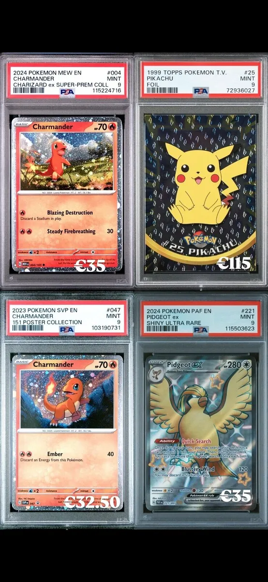 Pokemon Psa Graded Espeon_sean - Image 4