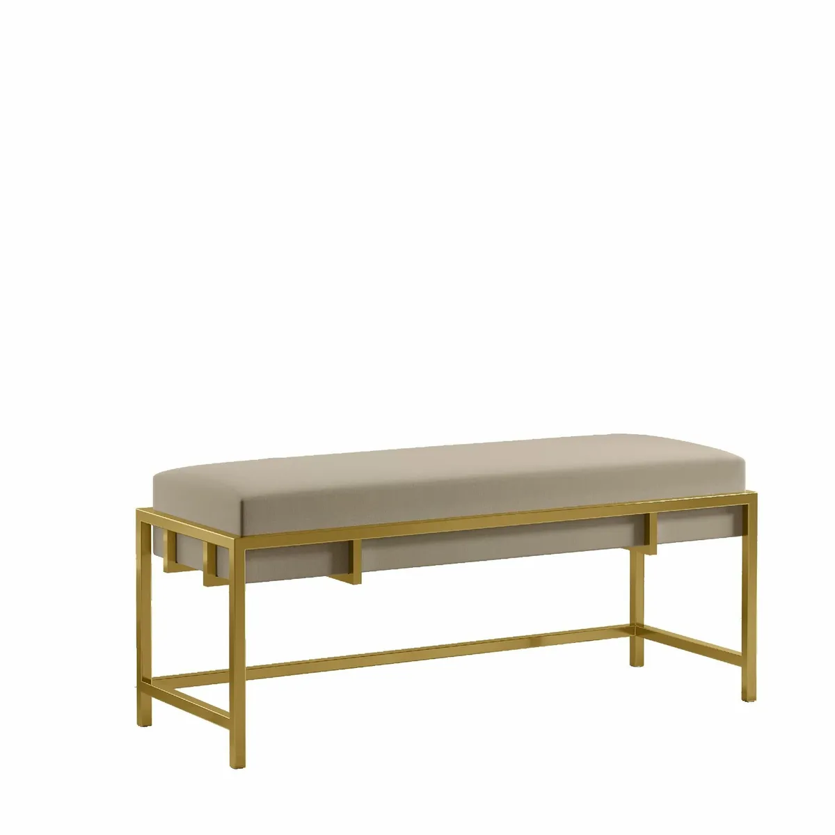 Lexi Modern Glam Upholstered Bench - Image 3