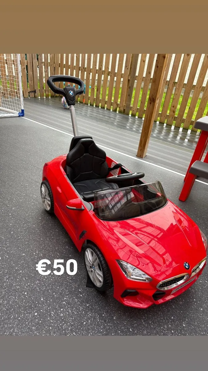 Push along cars and bikes - Image 1