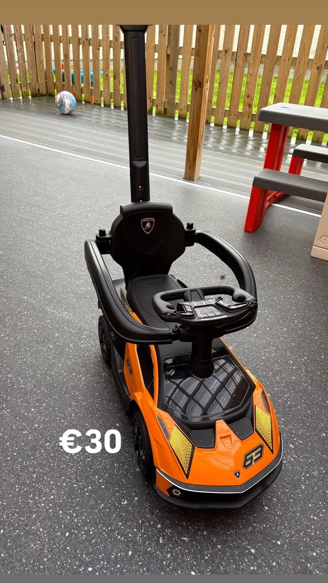 Push along cars and bikes - Image 3