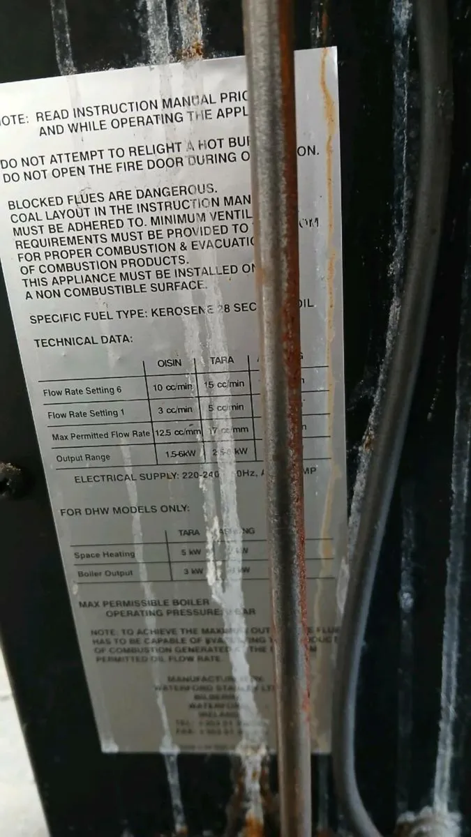 Stanley oil stove - Image 2