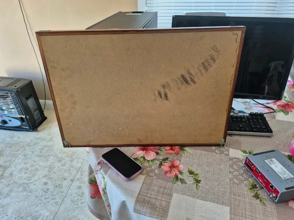 NAUTICAL MARINE SHIP KNOTS SHADOW BOX FRAMED 28" 1 - Image 3