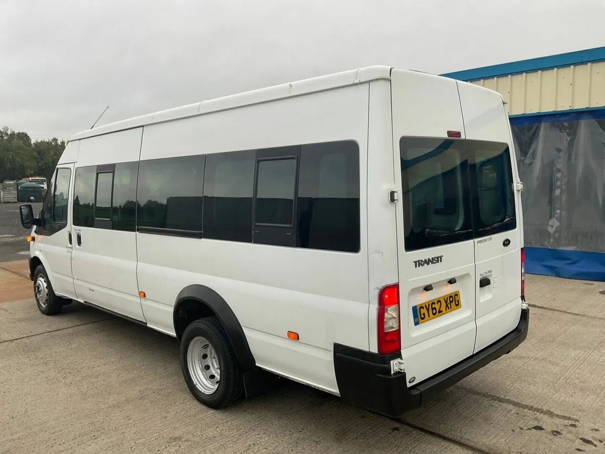FORD TRANSIT T430 LWB 17 SEATER MINIBUS - Image 3