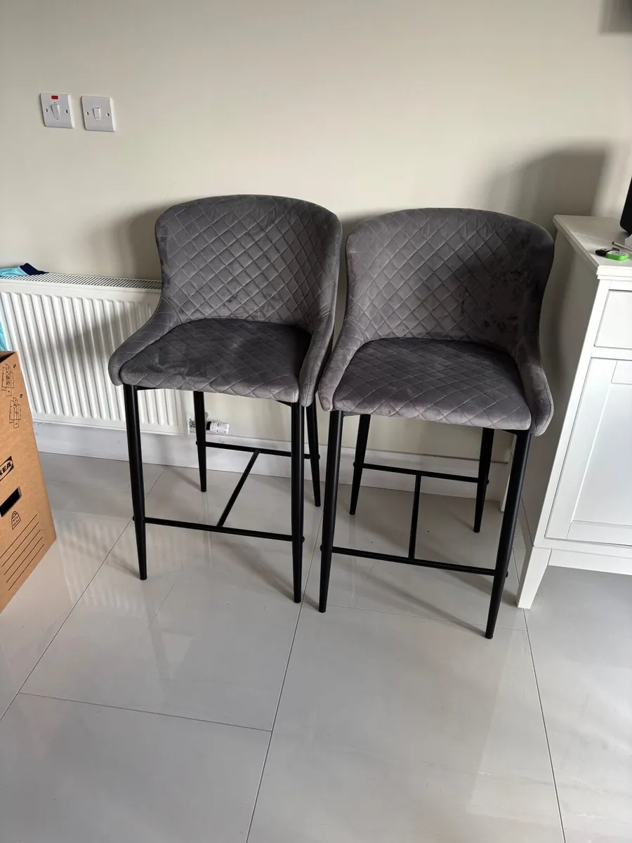 Two barstools - Image 1