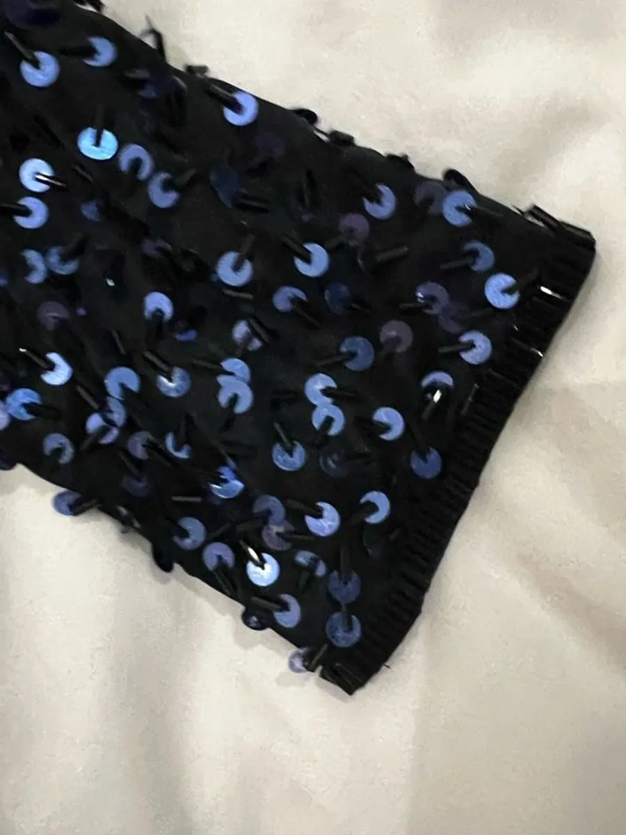 Oleg Cassini Sequin mini dress - Image 2