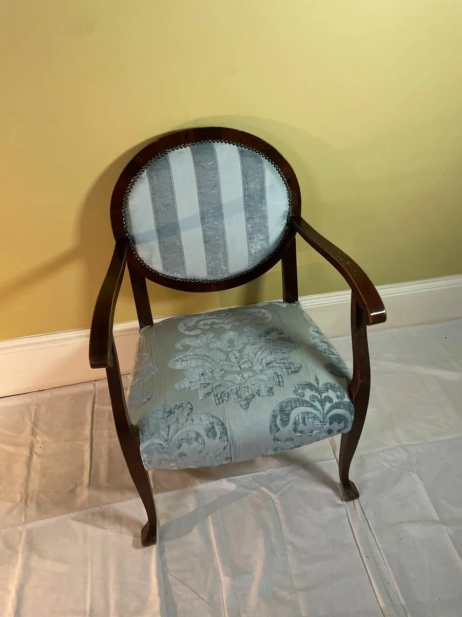 Vintage Salon-Style Armchair - Image 1