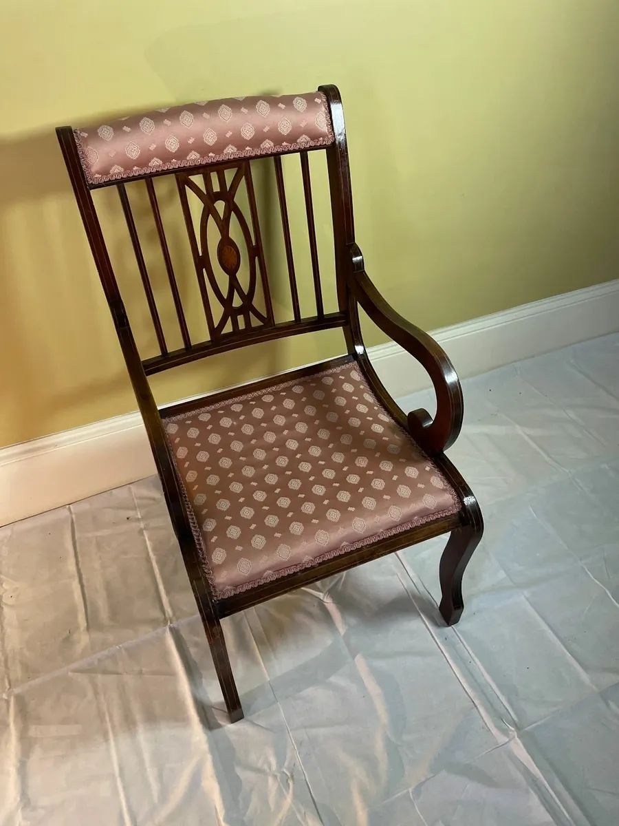 Vintage Salon Armchair - Image 1