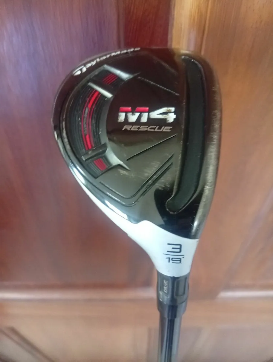 TaylorMade M4 Three Rescue Stiff As New - Image 1