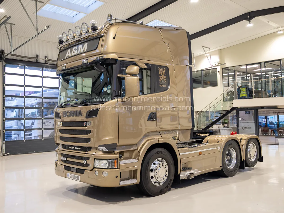 2014 Scania R580 Golden Griffin - RARE TRUCK!!! - Image 3