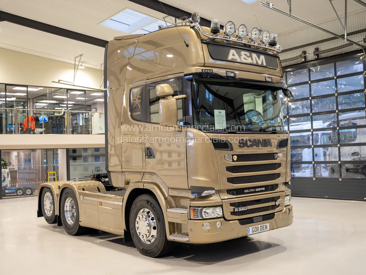 2014 Scania R580 Golden Griffin - RARE TRUCK!!! - Image 1