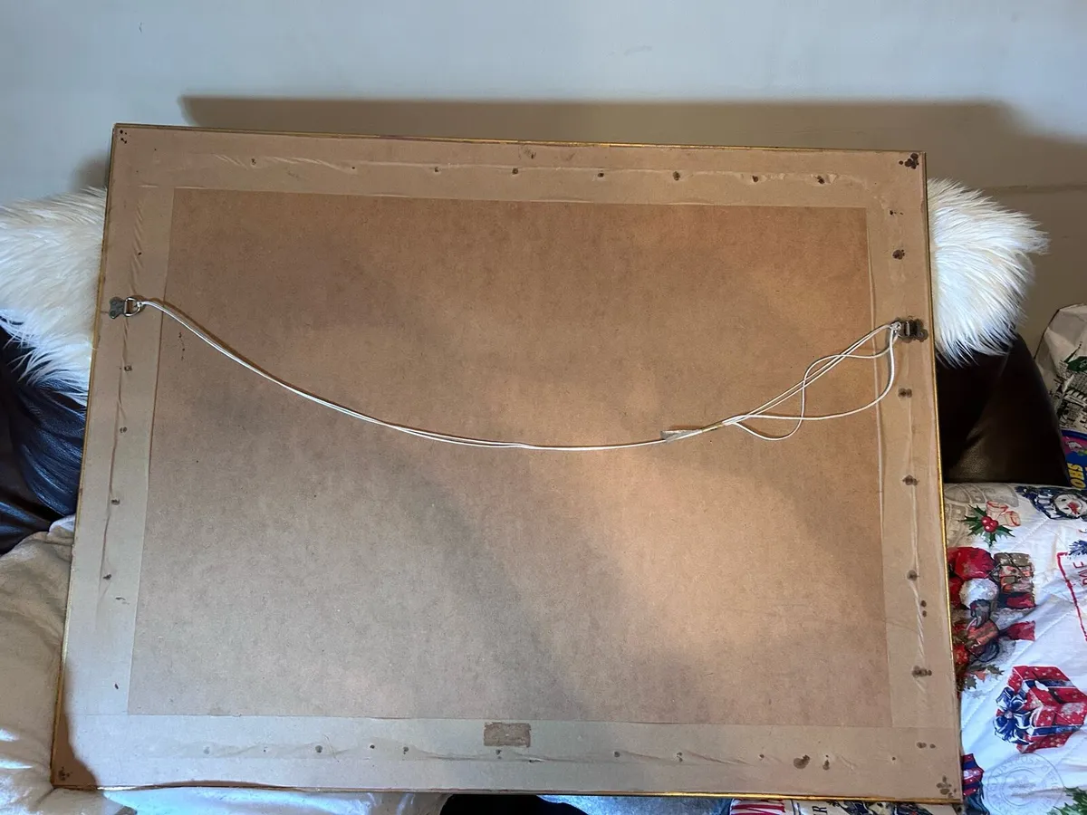 2 Framed Hunting Scene Prints - Image 2