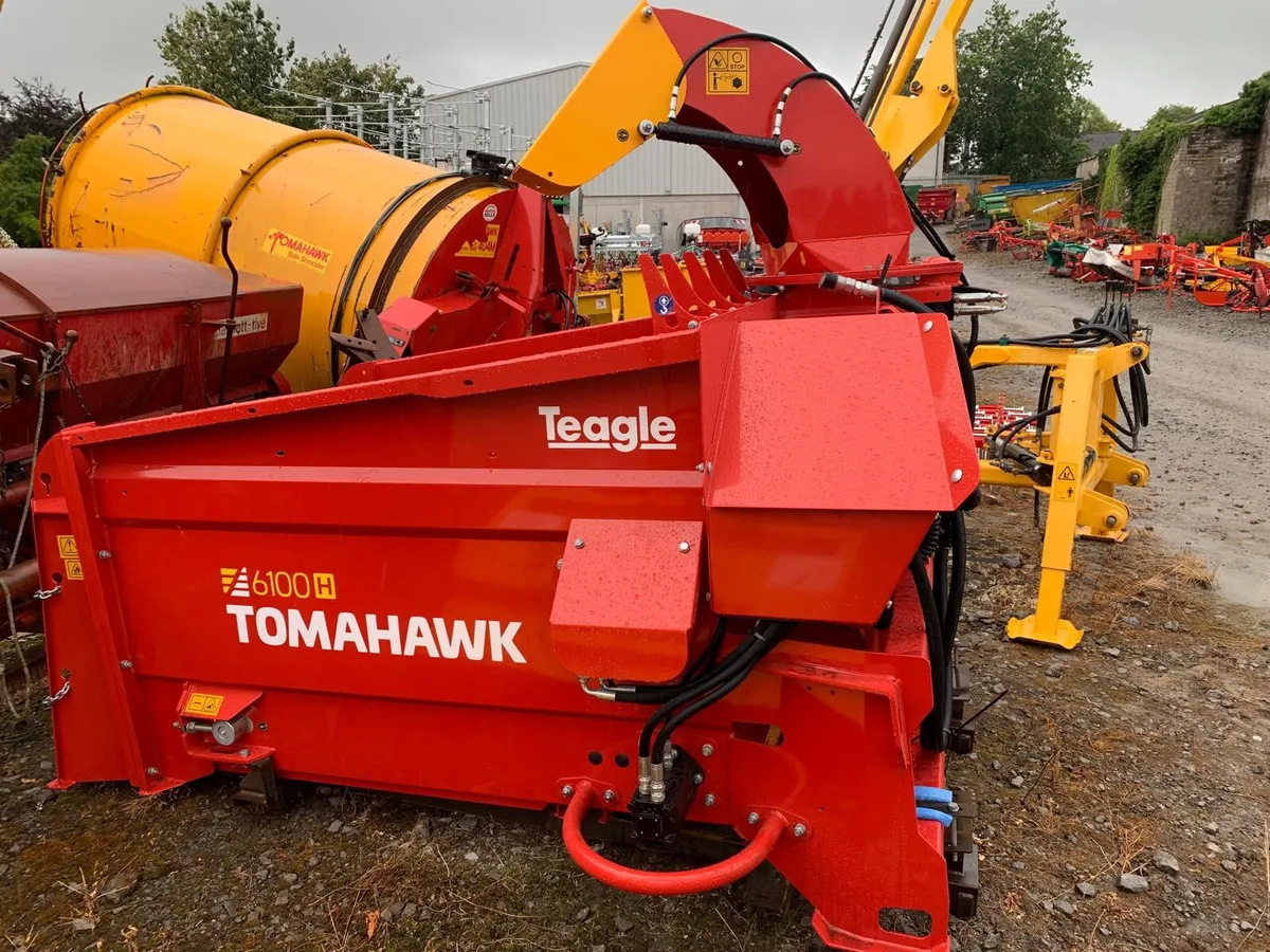 TEAGLE 6100H LOADER MOUNTED BALE SHREDDER, 0% - Image 4