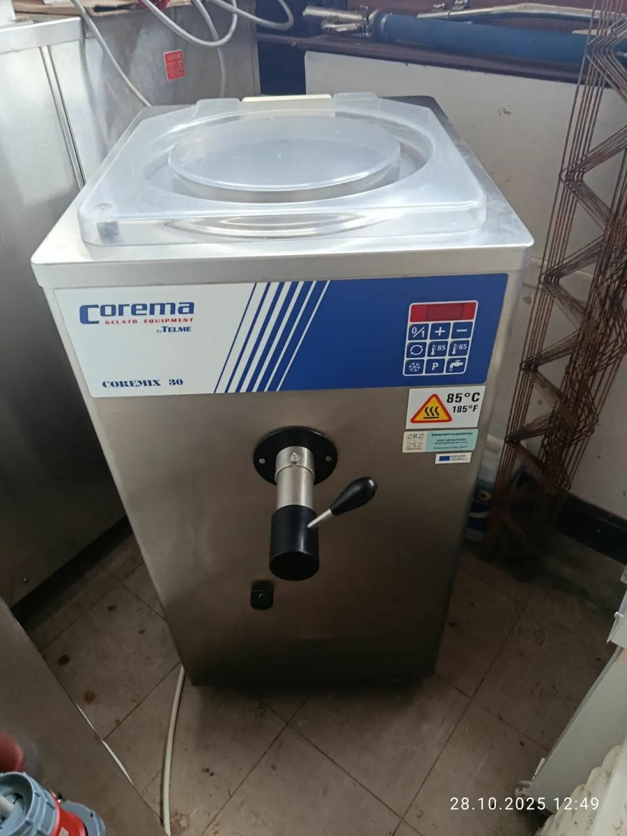 Batch freezer / Ice cream machine and Pasteuriser - Image 4