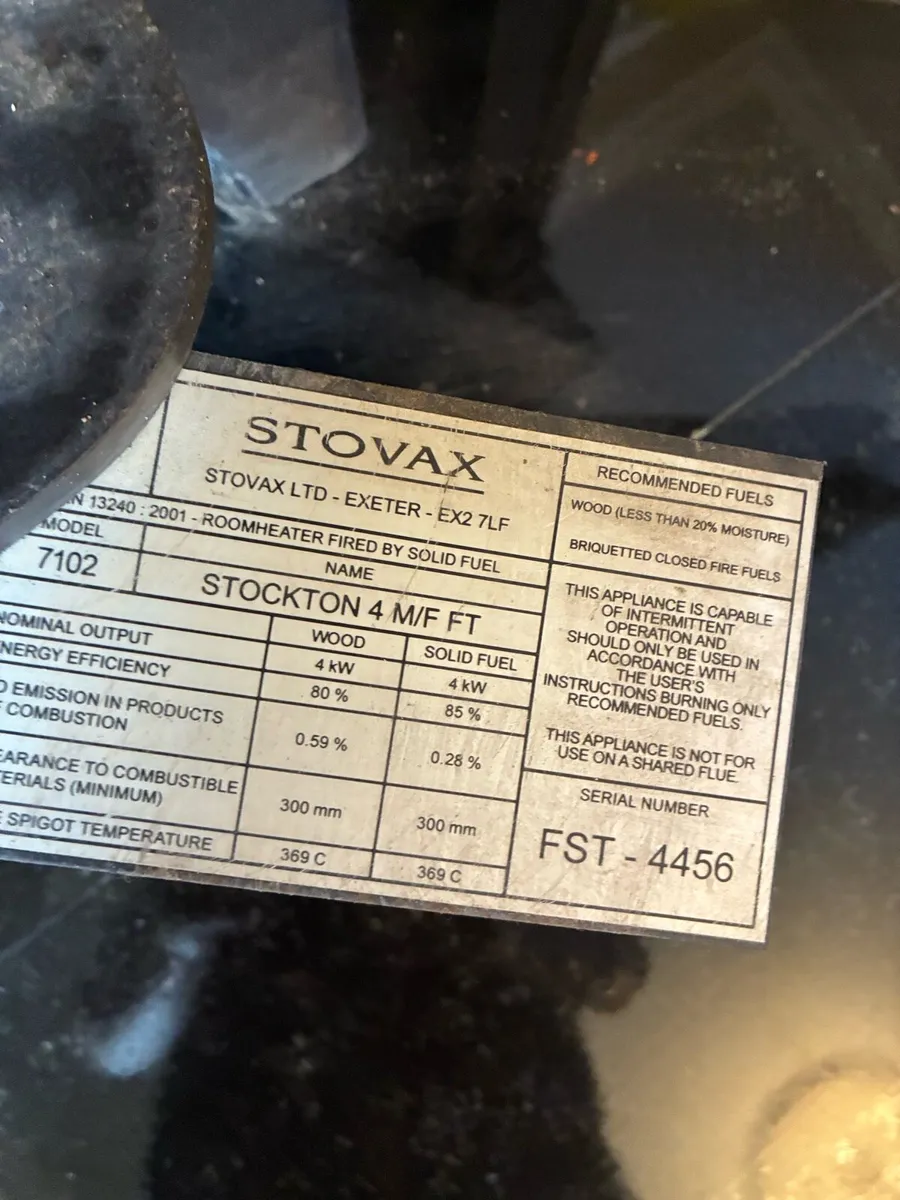 Stovax multi fuel stove - Image 2