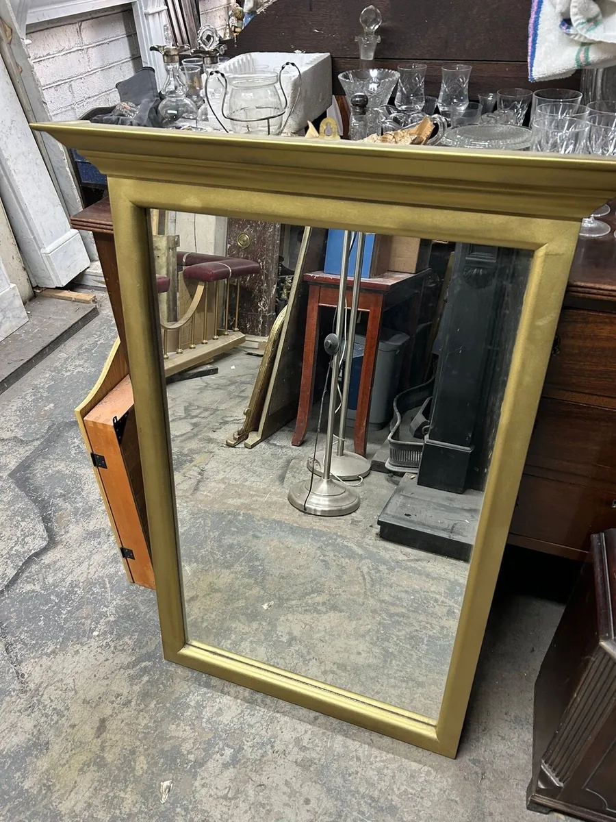 Guilded Overmantle Mirror - Image 1