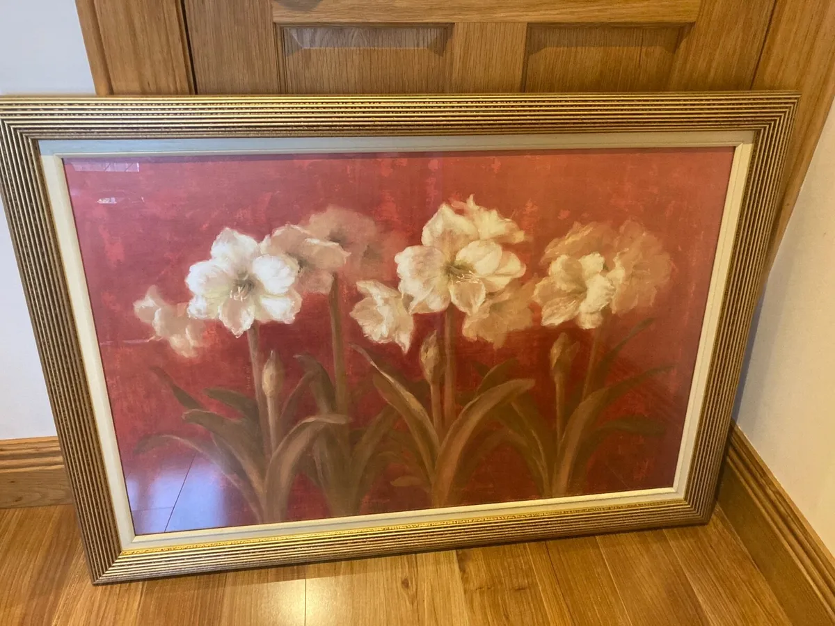 Picture and frame flowers - Image 1