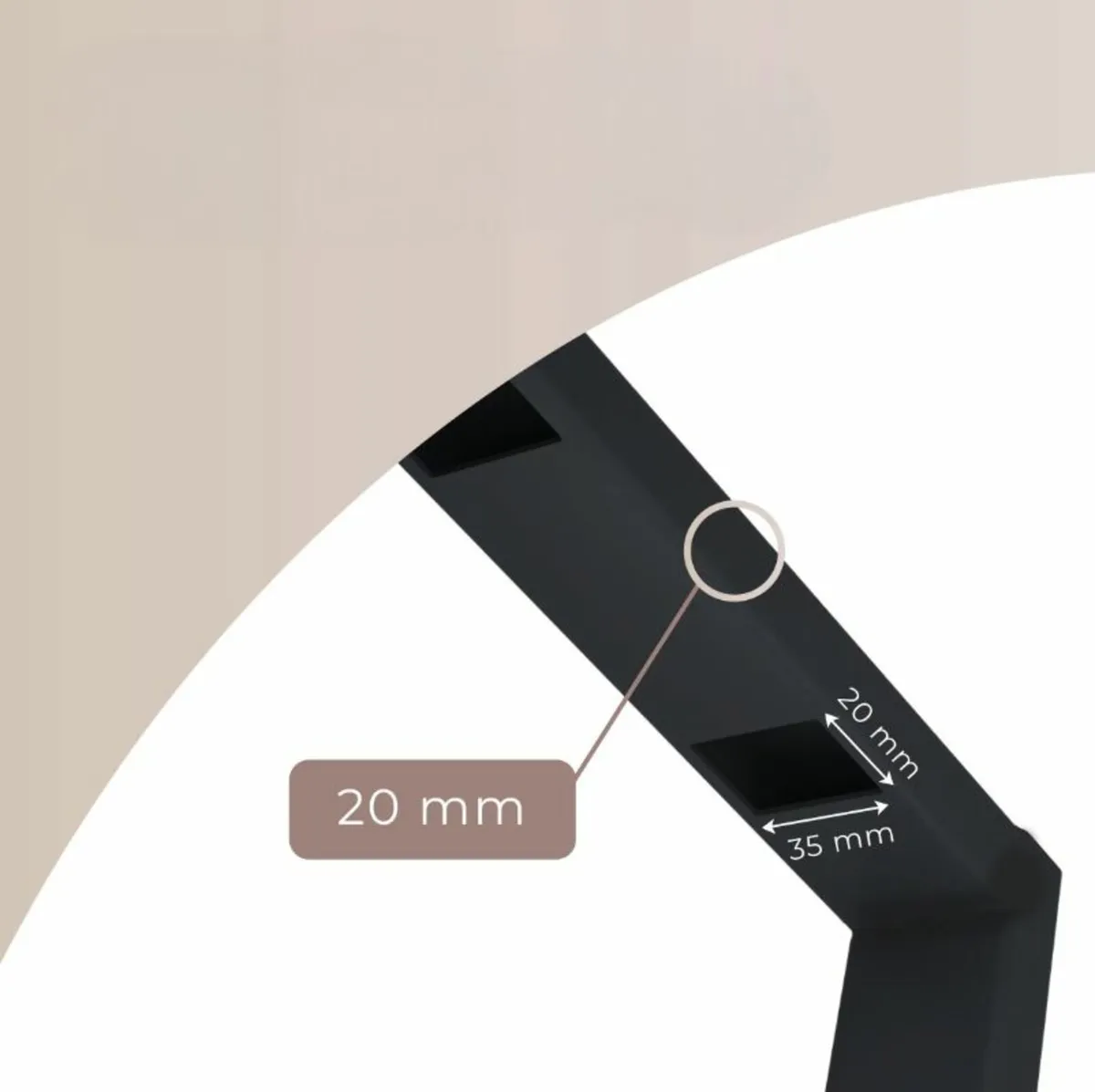 Metal Table Legs Type X Loft Style 86×80 cm Set 2 - Image 3