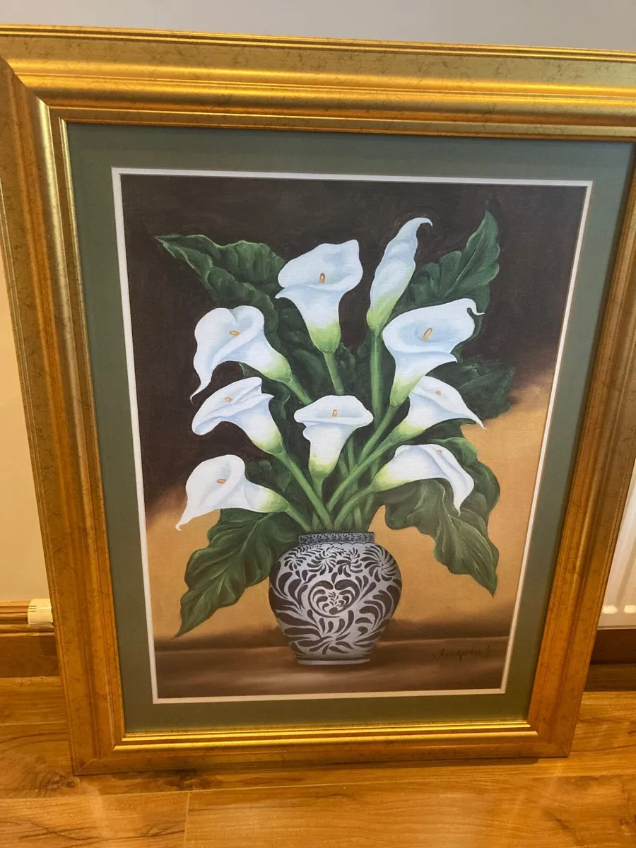 Print and frame Lillies - Image 1