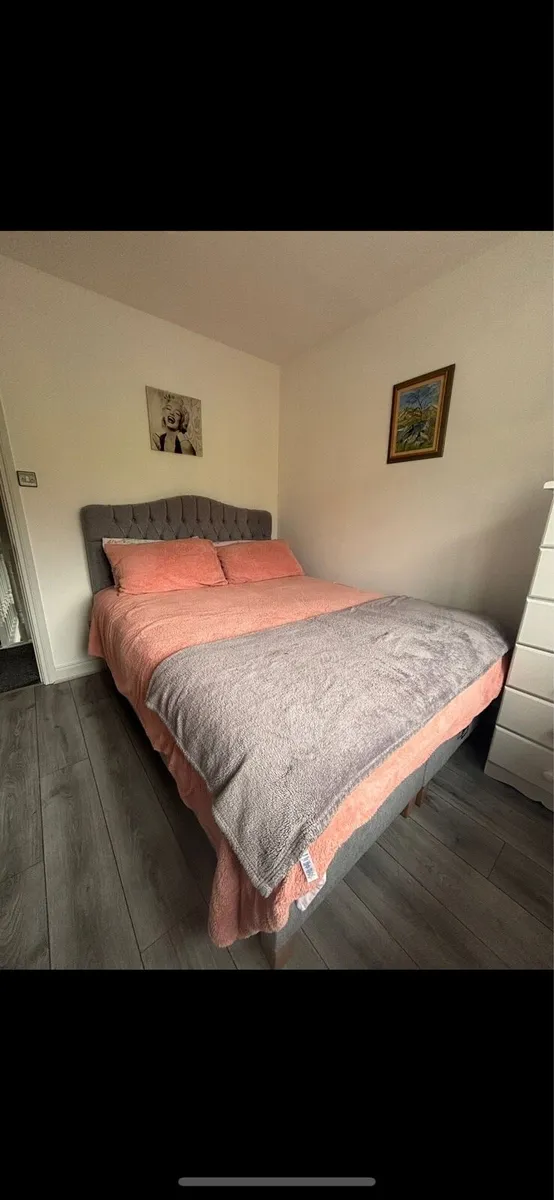 King Size Ottoman Bed with Dual Sided Mattress - Image 1