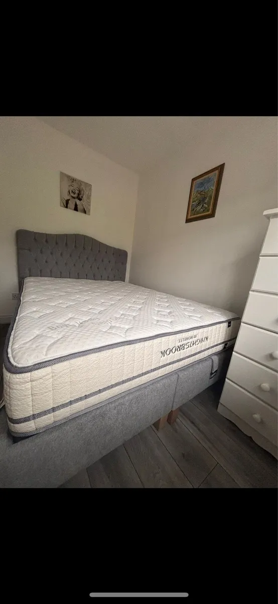 King Size Ottoman Bed with Dual Sided Mattress - Image 4