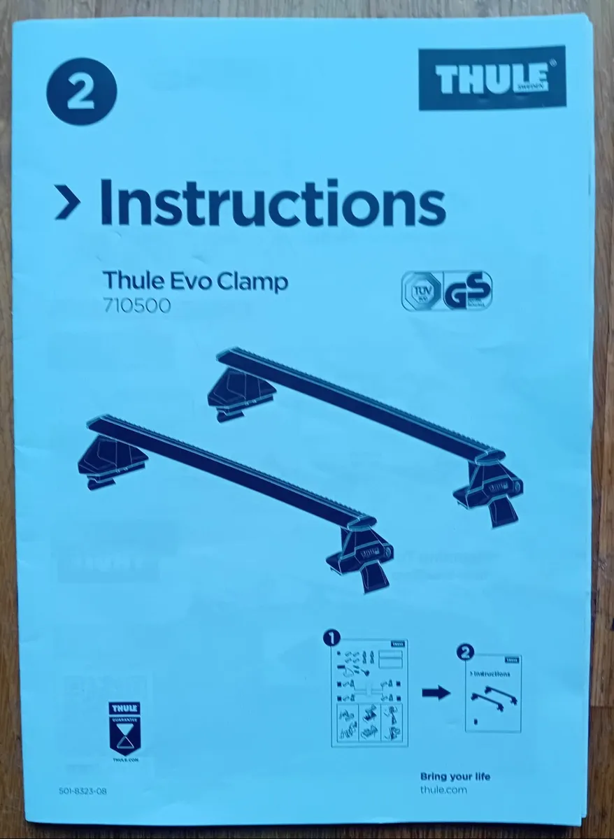 Roof bars - Thule SquareBar Evo and Evo Clamp - Image 3