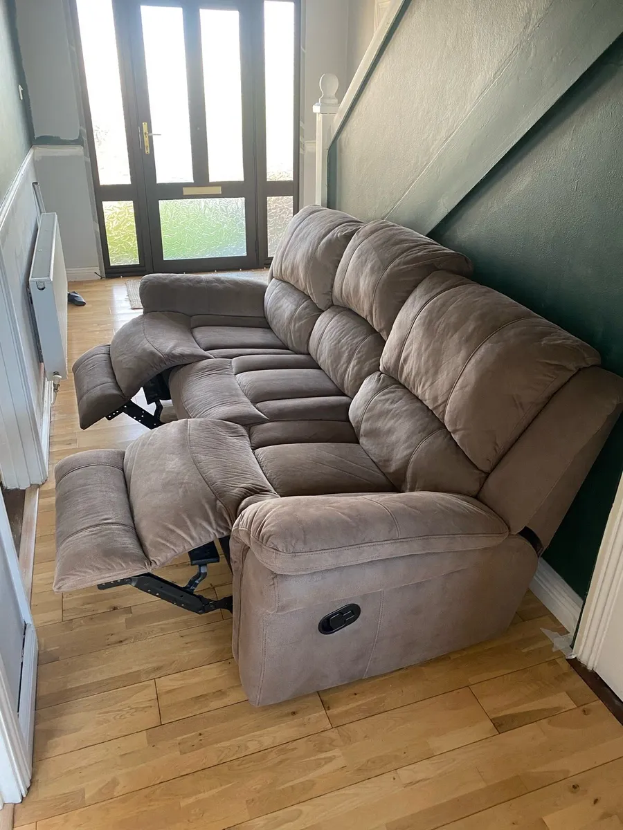 Reclining Couch & Chair Set - Image 2