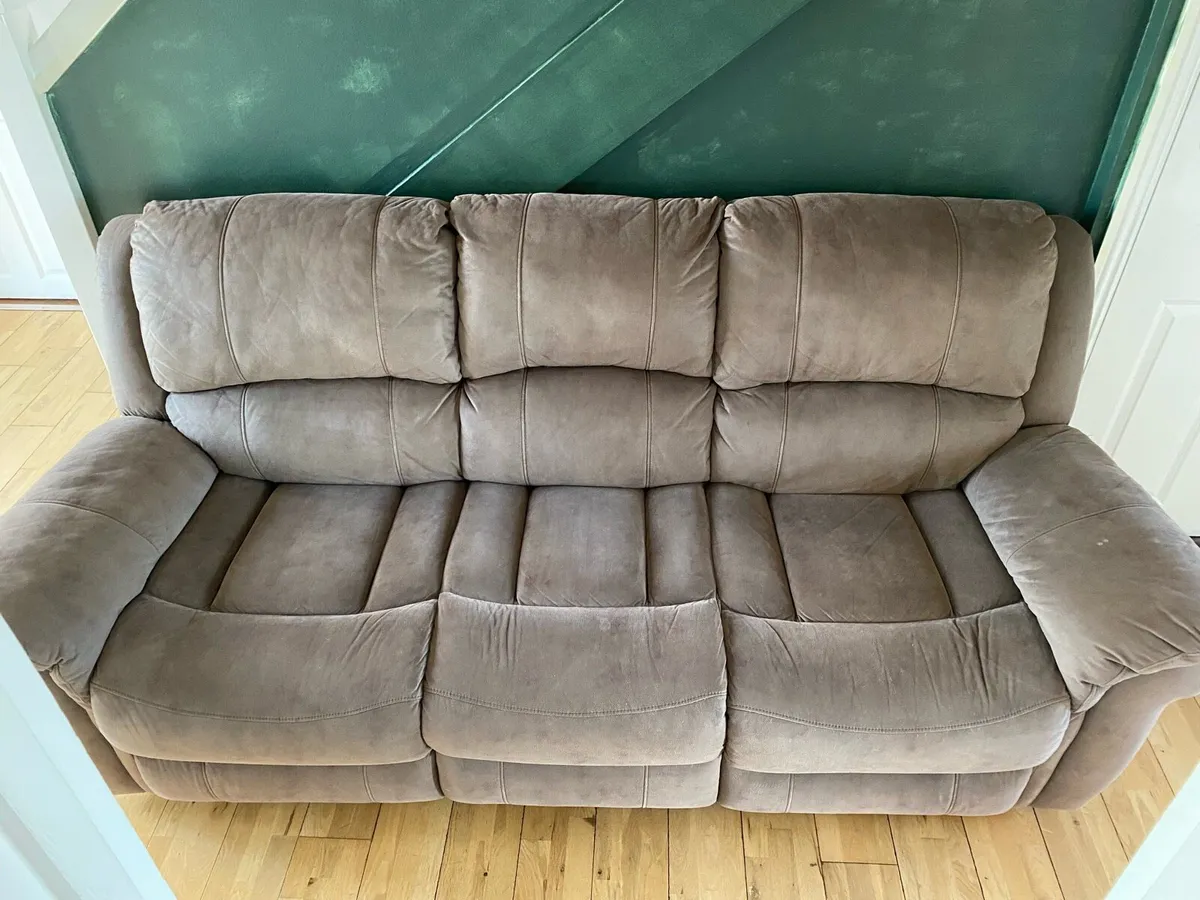 Reclining Couch & Chair Set - Image 3