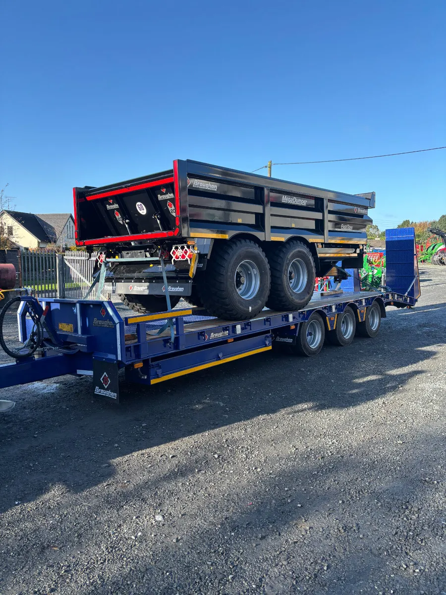 Broughan dump trailer & Low Loader! - Image 1