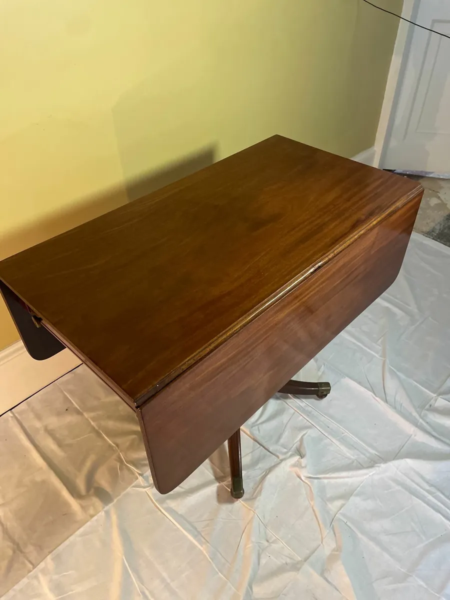 Vintage Drop-Leaf Table - Image 1