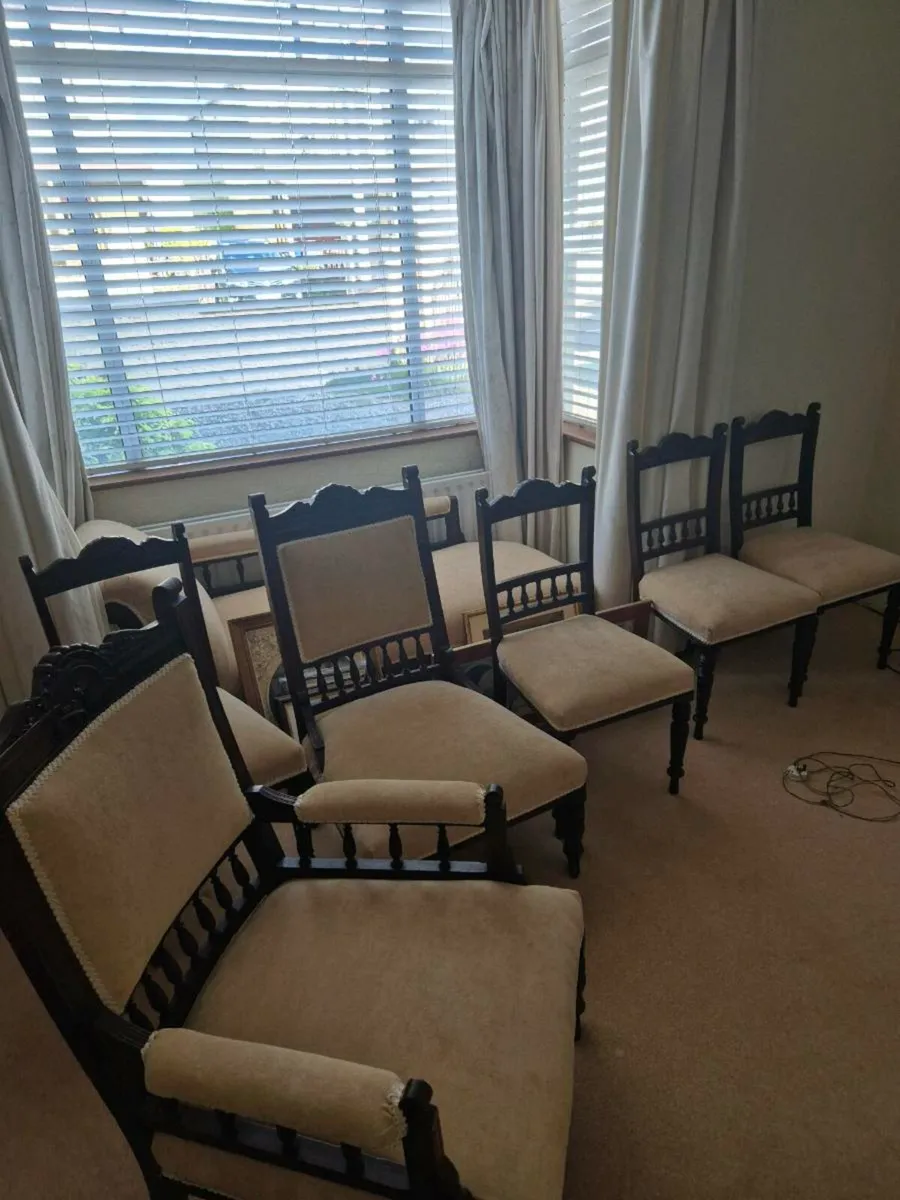 Antique chair set - Image 1