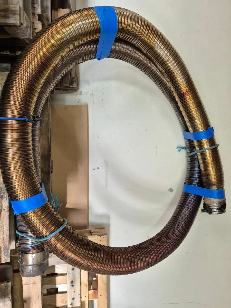 Stratford EB16 inset stove and flexi flu 7" - Image 2