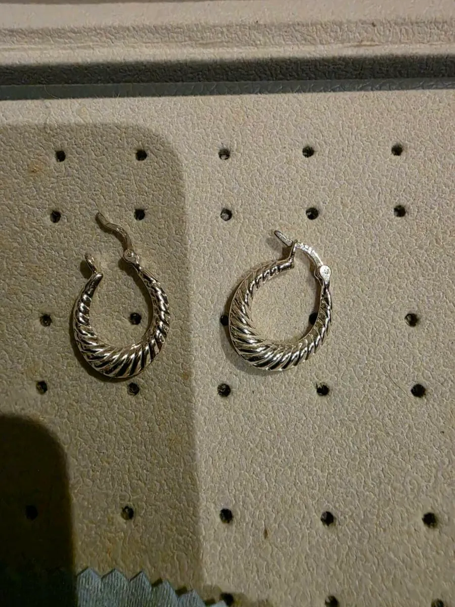 Sliver earrings - Image 1