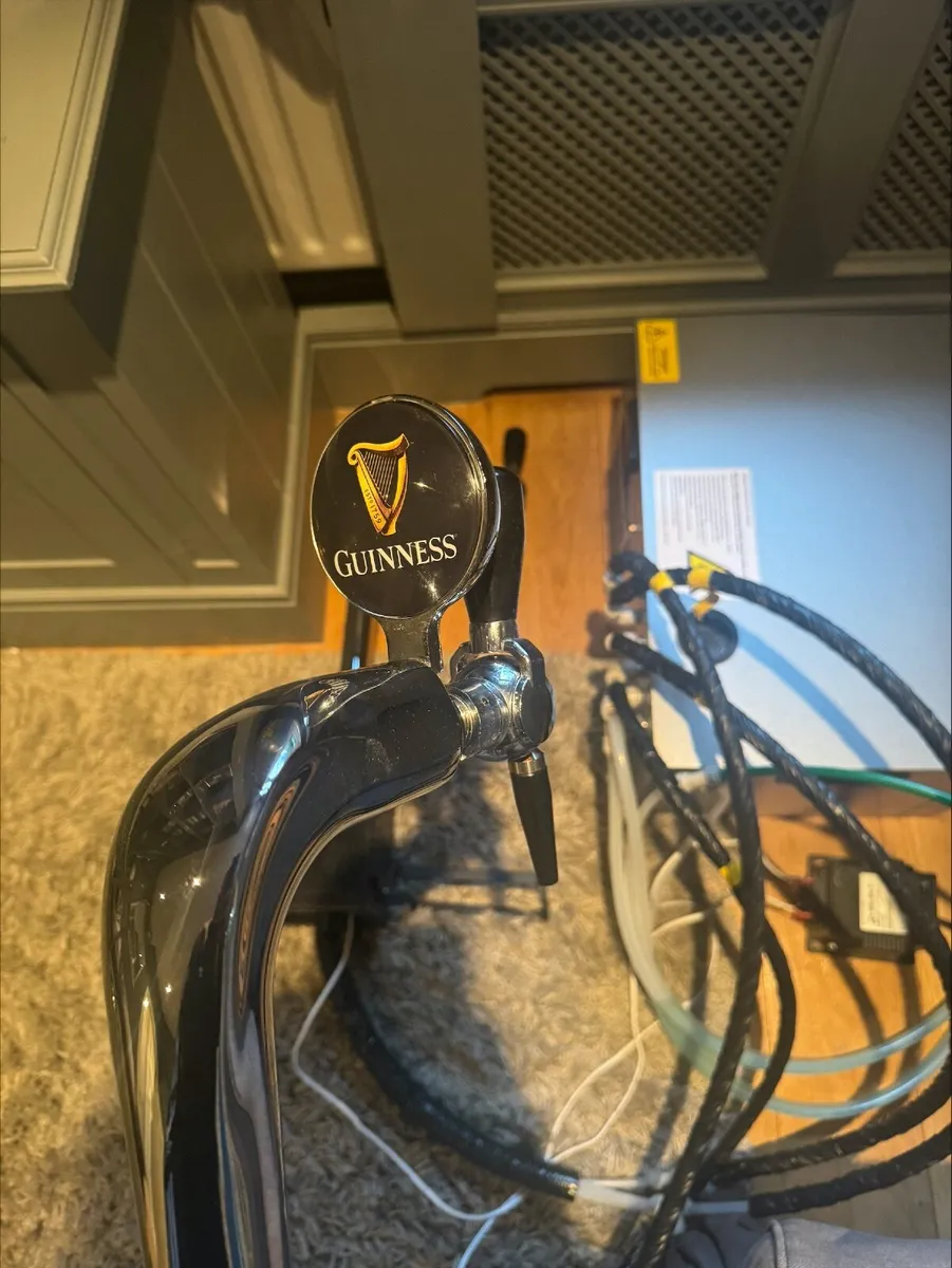 Home Bar – Guinness & Heineken Taps with Cooler - Image 1