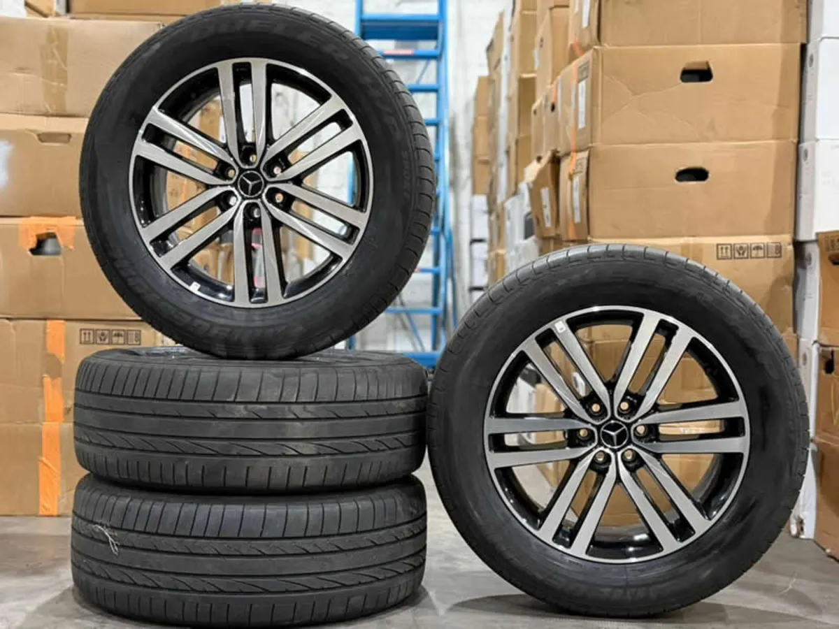 19" GENUINE MERCEDES X CLASS Alloys &  Bridgestone - Image 1