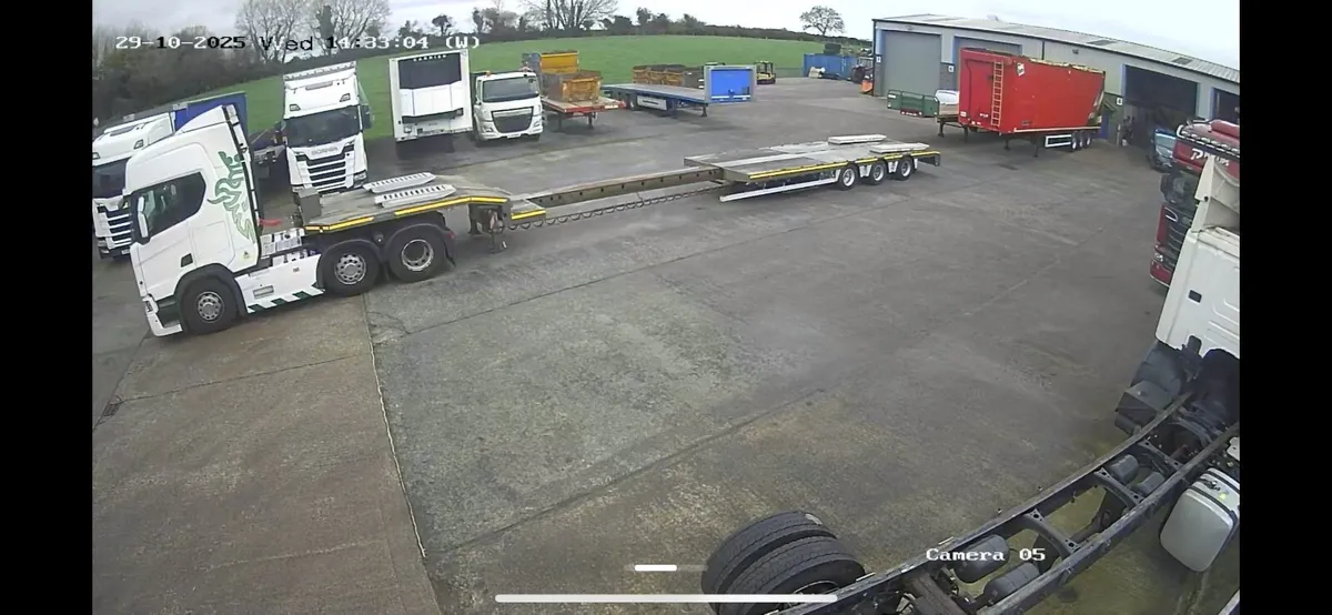 NOOTEBOOM Extendable Low loader Rear Steer - Image 3