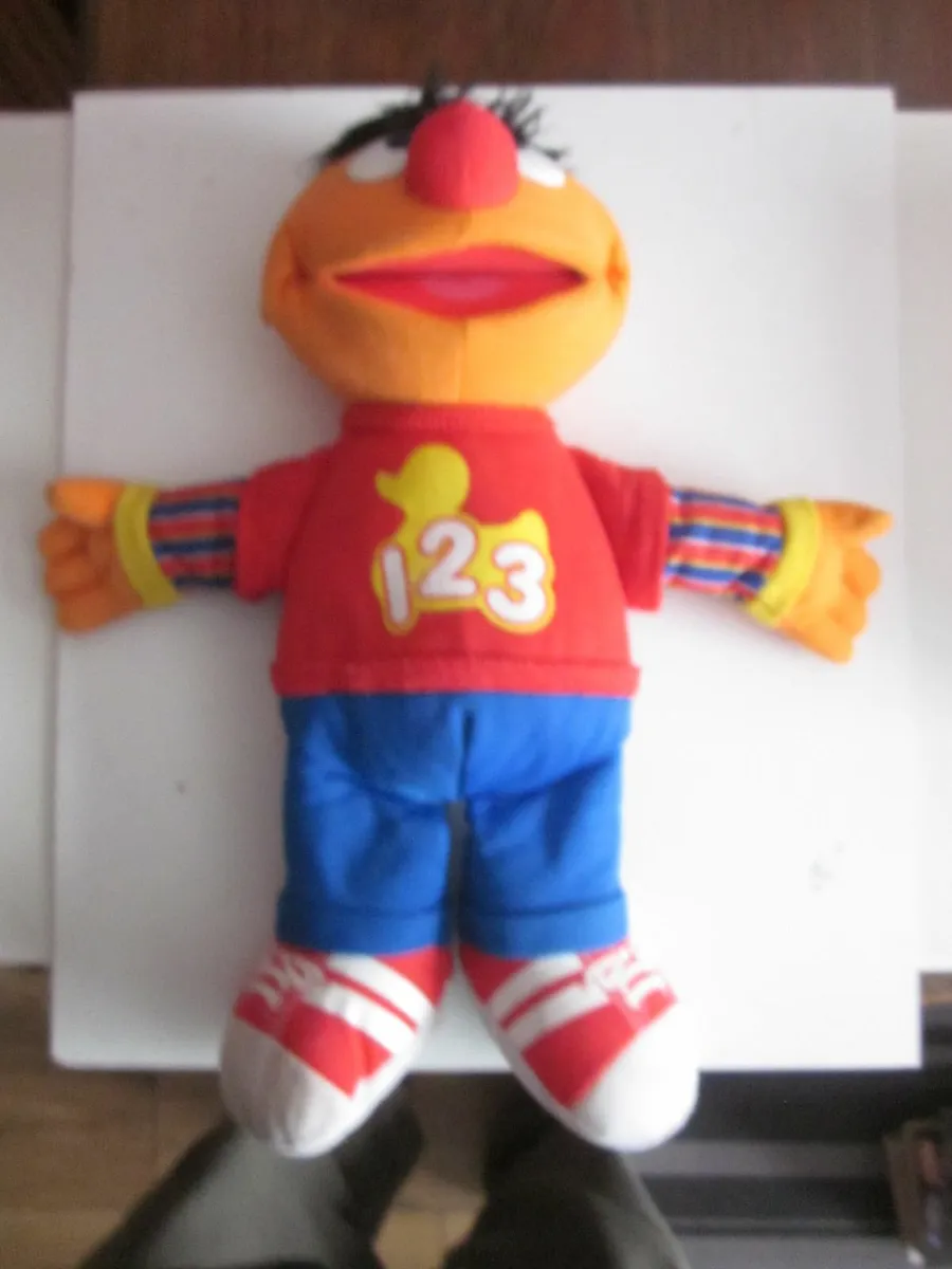 Vintage Ernie Seasame Street soft toy 13" - Image 1
