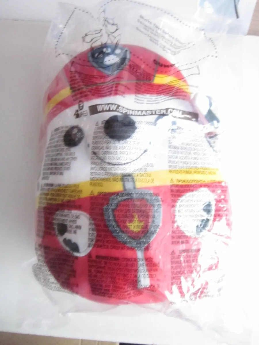 Paw Patrol Marshall  Gund 9" Squish Plush New Seal - Image 1