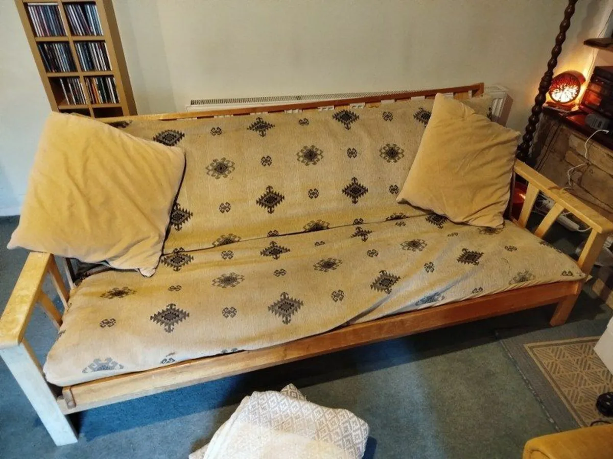 Futon & Armchair - Image 1