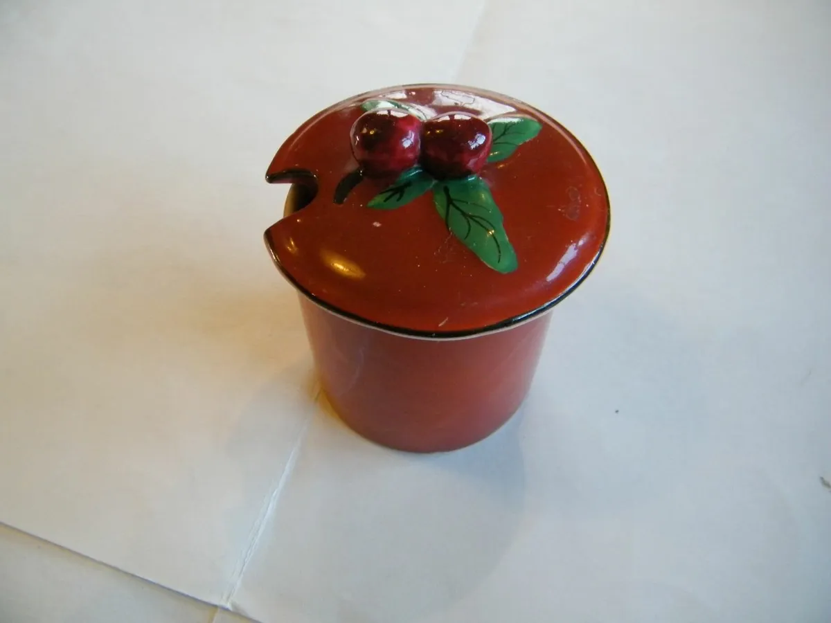 Vintage Honey / Preserve pots. - Image 3