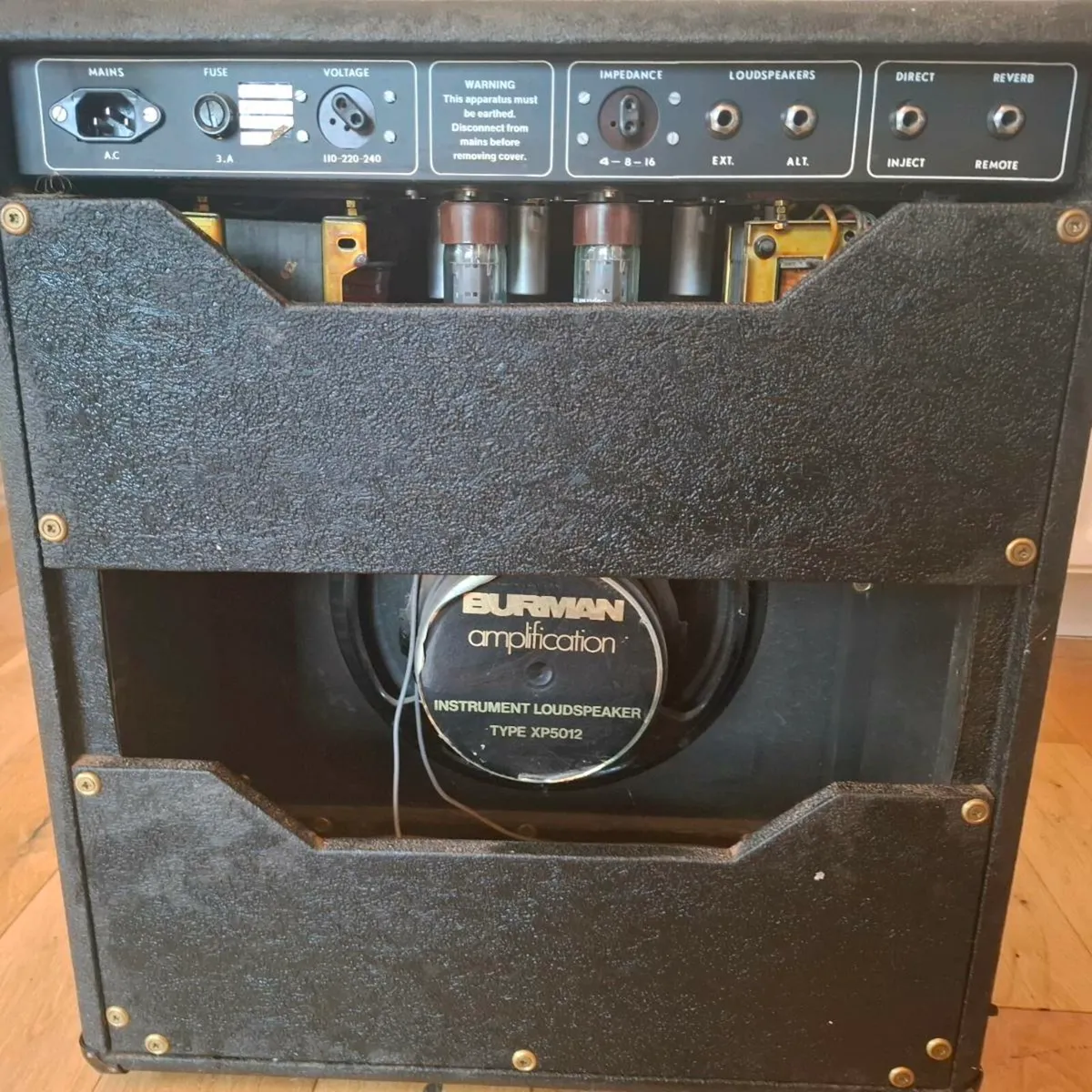 Burman XP5012 1x12 Combo 70W – Handmade in England - Image 4