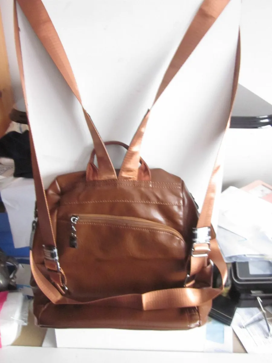 New Balidaishu Sheepskin Backpack Women - Image 3