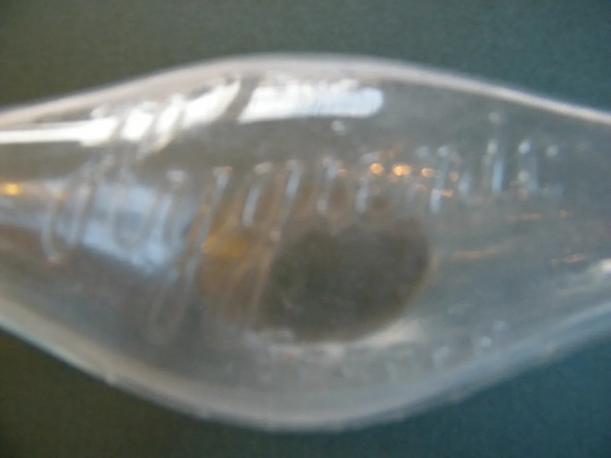 Baby’s glass double ended feeding bottle. - Image 2