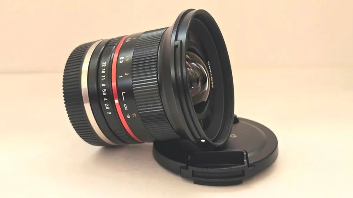 Samyang 12 mm f/2 NCS CS Sony E- Mount Lens - Image 1