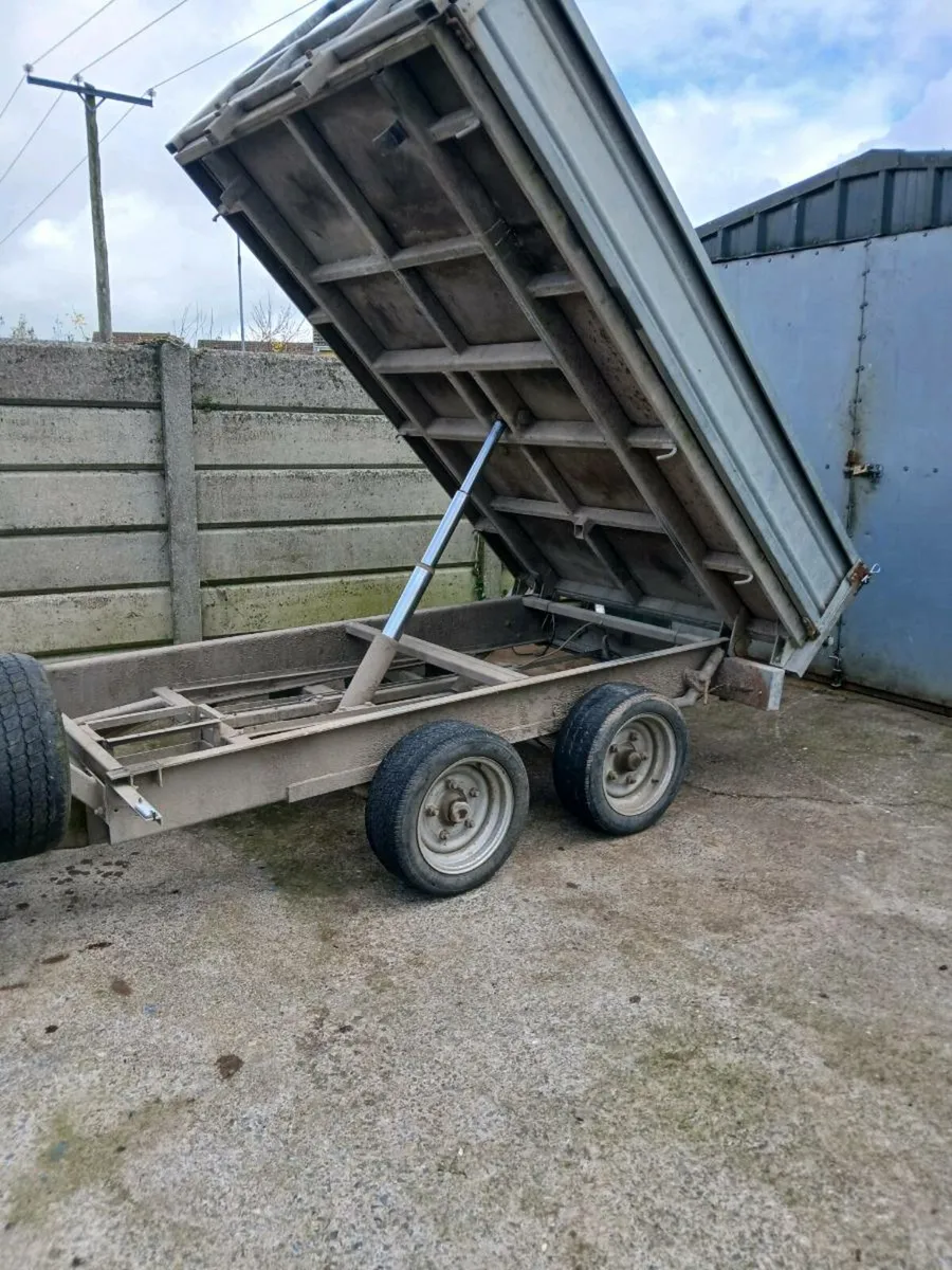 Indespension tipper trailer 8ft by 5ft - Image 1