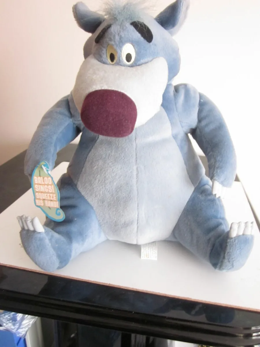 Disney JungleBook Be-Boppin BALOO Bear Talks/Sings - Image 2