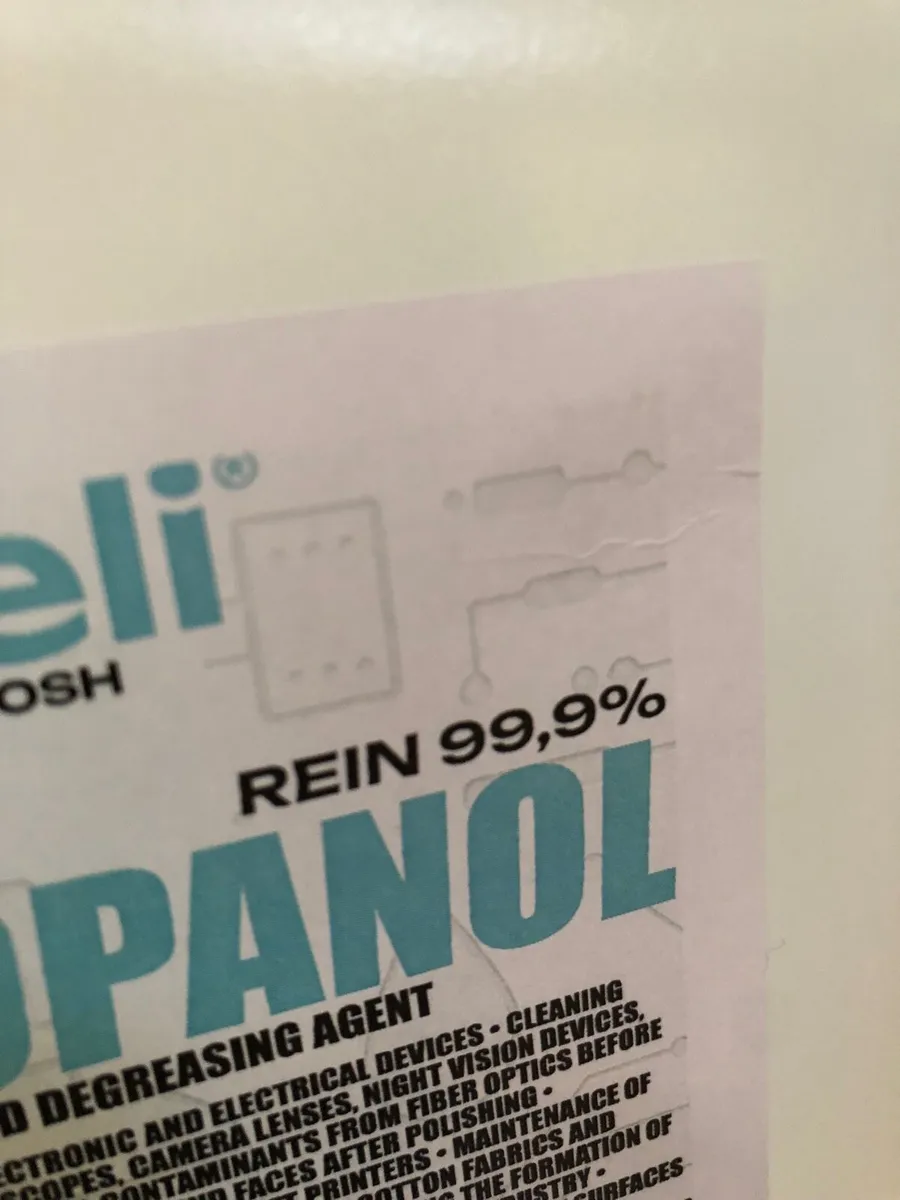 5L Isopropyl IPA Cleaning Agent Electronics - Image 2