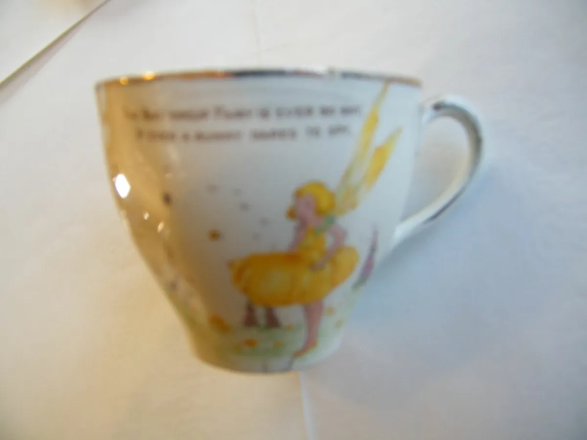Fairy Themed Child’s Cup and Saucer. - Image 2