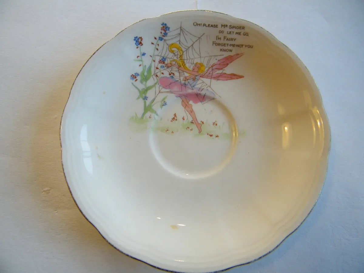 Fairy Themed Child’s Cup and Saucer. - Image 3